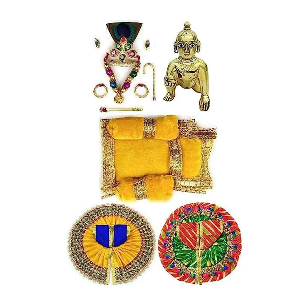 Laddu Gopal Combo with Ladu Gopala